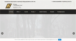 Desktop Screenshot of pogrzeby-kasperczyk.pl